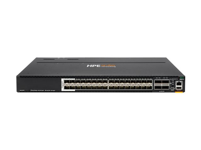 HPE Aruba Networking CX 8360-32Y4C v2 Power-to-Port Airflow 3 Fans 2 PSU Attached Bundle EU en