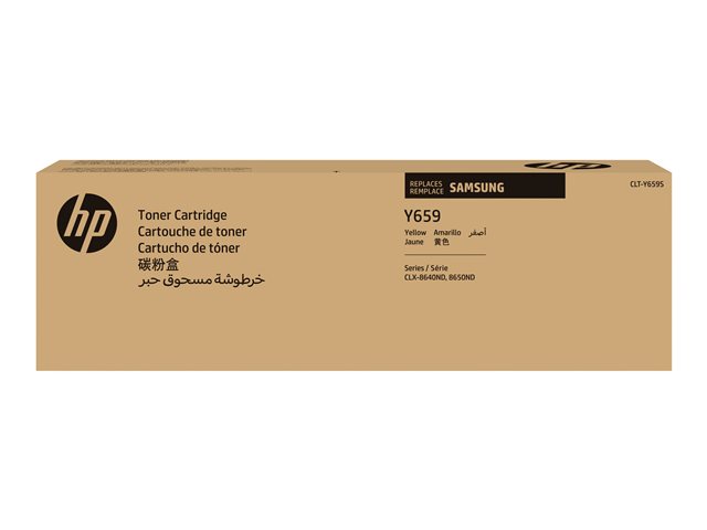 HP CLT-Y659S - Yellow - original - toner cartridge (SU570A) - for MultiXpress CLX-8640, CLX-8641, CLX-8642, CLX-8650, CLX-8651, CLX-8652, ProXpress SL-C4821