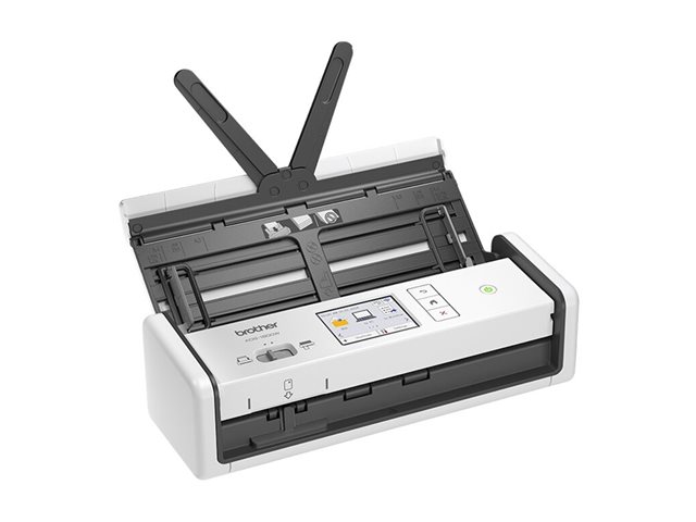 Brother ADS-1800W - Document scanner - Dual CIS - Duplex - A4 - 600 dpi x 600 dpi - up to 30 ppm (mono) / up to 30 ppm (colour) - ADF (20 sheets) - Wi-Fi(n), USB 2.0 (Host), USB-C 3.2 Gen 1