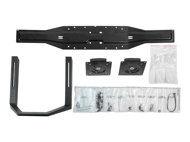 Ergotron - Mounting component (handle, dual monitor mount) - for 2 LCD displays - black - screen size: 22\"-26\" - for P/N: 45-296-026, 45-304-026