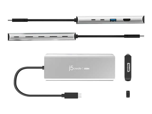USB4 Dual 4K Multi-Port Hub