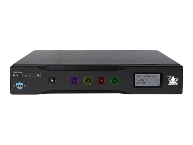 SEC.SW.DVI-D,DUAL-HEAD 4PORT. 1 stk