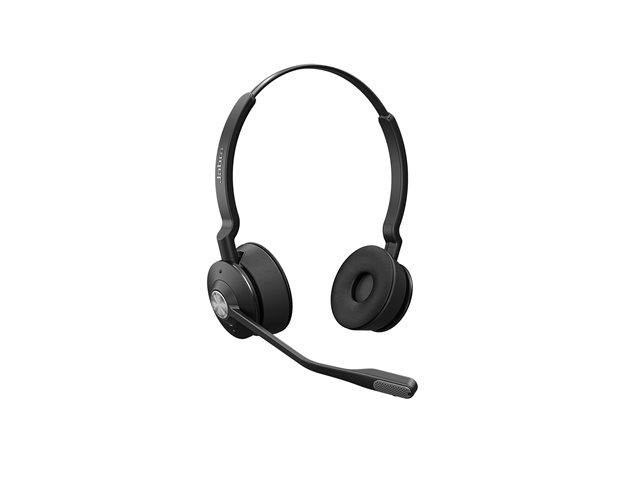 Jabra Engage 65 SE Stereo (Low Power) - Headset - on-ear - DECT - wireless - Zoom Certified, Google Meet Certified, Amazon Chime Certified, Certified for Microsoft Teams Open Office, Works With Chromebook Certified, UC certified