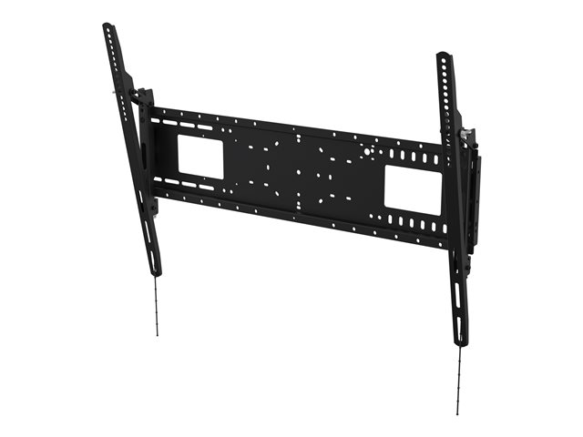 VISION Heavy Duty Tilting Display Wall Mount - LIFETIME WARRANTY - fits display 47-90\" with VESA sizes up to 800 x 600 - 12 degree tilting - suits interactive flat panels or LED TVs - arms latch securely - cold-rolled steel - media player fixing - SWL 130kg/287lb - black