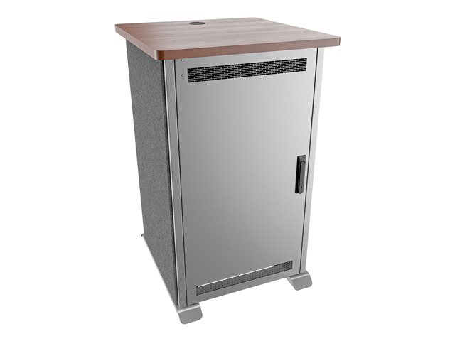 Middle Atlantic Forum Series - Rack cabinet - 20 RU, 27\" deep - biltmore cherry, charcoal grey, magnesium - 20U - TAA Compliant