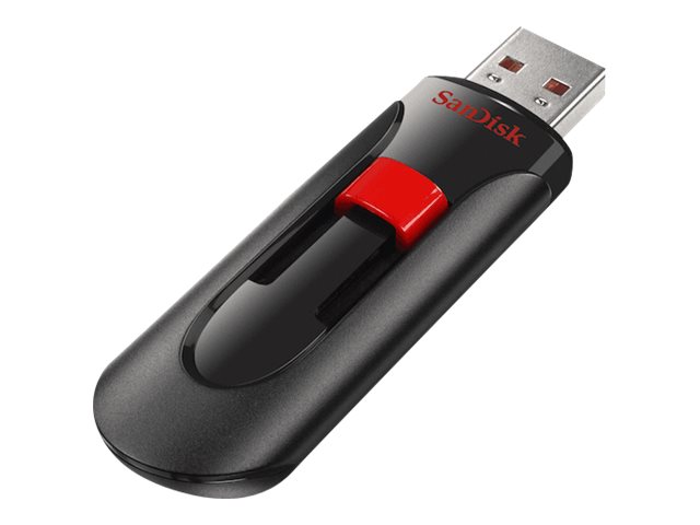 SanDisk Cruzer Glide - USB flash drive - encrypted - 32 GB - USB 2.0 (pack of 3)