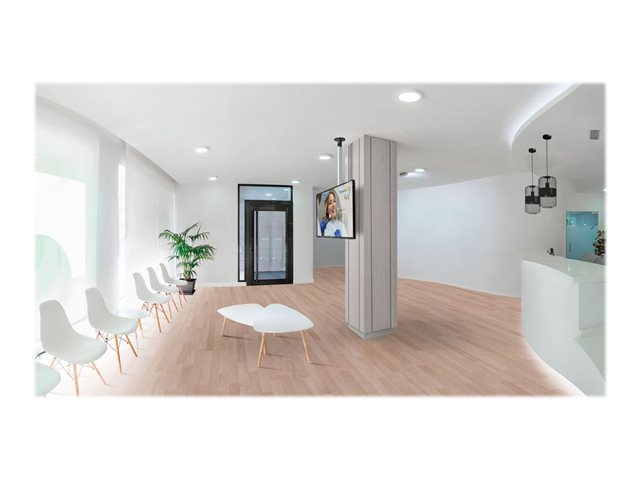 Vogel's Connect-It PUC 2415 - Mounting component (pole) - aluminium - silver - ceiling mountable