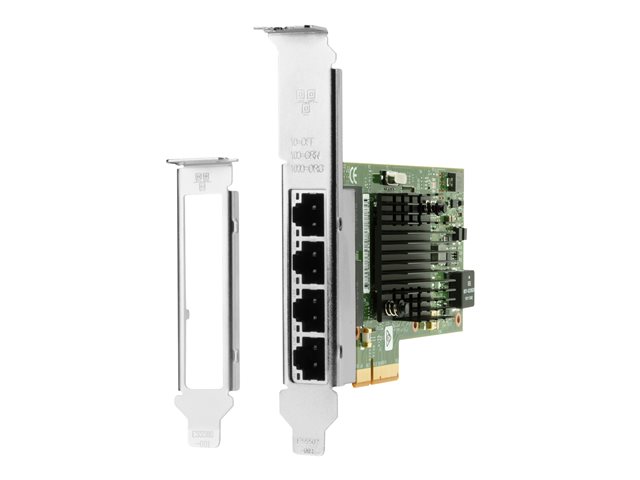 Intel I350-T4 - Network adapter - PCIe 2.1 x4 low profile - Gigabit Ethernet x 4 - for Workstation Z2 G4, Z2 G5, Z2 G8, Z2 G9, Z4 G4, Z6 G4, Z8 G4
