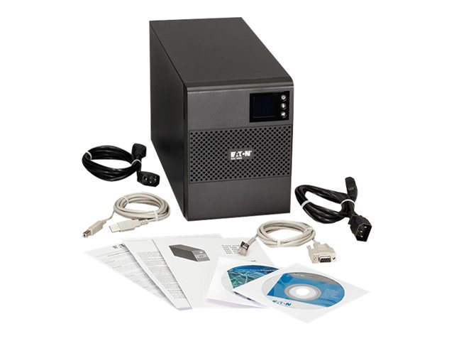 Eaton 5SC 1000i - UPS - AC 230 V - 700 Watt - 1000 VA - RS-232, USB - output connectors: 8 - black