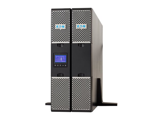 Eaton 9PX 3000VA 2700W 120V Online Double-Conversion UPS, L5-30P, 6x 5-20R, 1 L5-30R Outlets, Cybersecure Network Card Option, Extended Run, 2U Rack/Tower Battery Backup - UPS (rack-mountable / external) - AC 100/110/120/125 V - 2700 Watt - 3000 VA - Ethernet, RS-232, USB - output connectors: 7 - 2U - black and silver - for P/N: 744-A3122, 9PXEBM72RT