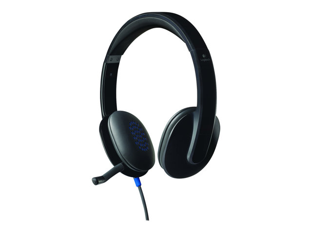 Logitech USB Headset H540 - Headset - on-ear - wired