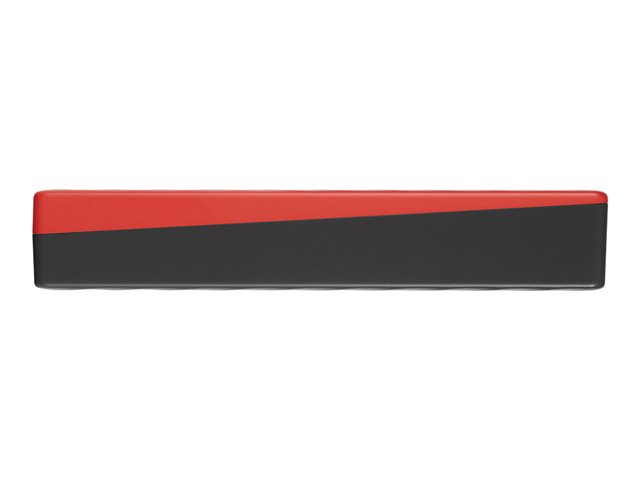 WD My Passport WDBPKJ0040BRD - Hard drive - encrypted - 4 TB - external (portable) - USB 3.2 Gen 1 - 256-bit AES - red