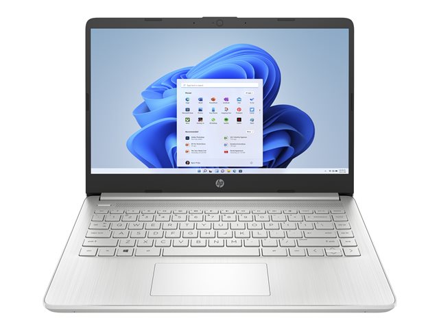HP Laptop 14s-dq4004nb - Intel Core i5 1155G7 - Win 11 Home - Iris Xe Graphics - 8 GB RAM - 512 GB SSD NVMe, HP Value - 14\" SVA 1920 x 1080 (Full HD) - Wi-Fi 6 - natural silver, paint finish (cover and base), vertical brushed In-mould roll keyboard f