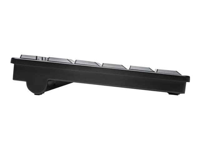 Kensington Pro Fit Low-Profile Desktop Set - Keyboard and mouse set - wireless - 2.4 GHz - German - black