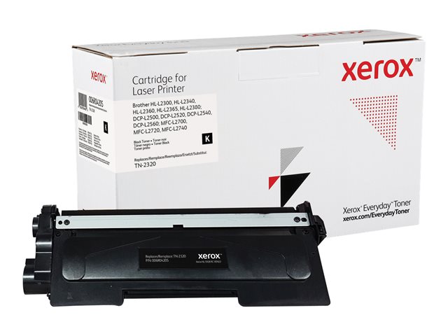 Everyday - Black - compatible - toner cartridge (alternative for: Brother TN2320) - for Brother DCP-L2500, L2520, L2560, HL-L2300, L2340, L2360, L2365, MFC-L2700, L2720, L2740