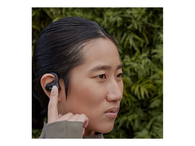 Belkin SoundForm ClearFit - True wireless earphones with mic - open ear - over-the-ear mount - Bluetooth - black