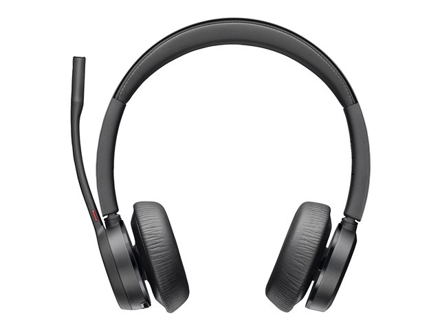 Poly Voyager 4320 UC Stereo USB-A Headset +BT700 USB-A Adapter +Charging Stand - Replaces Poly SKU 218476-01