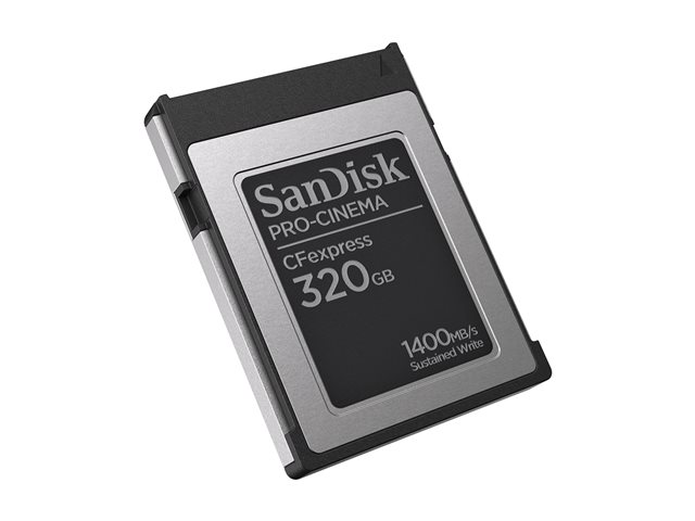 SanDisk PRO-CINEMA - Flash memory card - 320 GB - CFexpress Type B