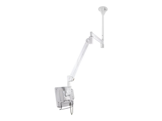 Neomounts FPMA-HAC100 - Bracket - full-motion - for LCD display - medical - white - screen size: 10\"-24\" - ceiling mountable