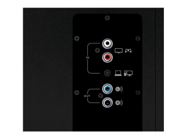 Logitech Z533 - Speaker system - for PC - 2.1-channel - 60 Watt (Total)