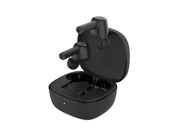 Belkin SoundForm Pulse - True wireless earphones with mic - in-ear - Bluetooth - active noise cancelling - black