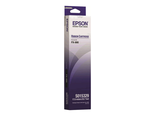 Epson - Black - print ribbon - for FX 890, 890A, 890II, 890IIN, 890N