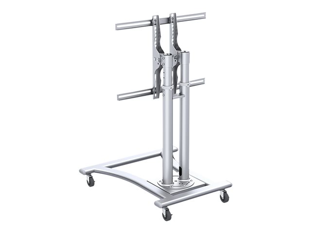 Neomounts PLASMA-M1200 - Cart - for flat panel - silver - screen size: 27\"-70\"