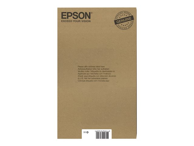 Epson 33XL Multipack - 5-pack - XL - black, yellow, cyan, magenta, photo black - original - ink cartridge - for Expression Home XP-635, 830, Expression Premium XP-530, 540, 630, 635, 640, 645, 830, 900