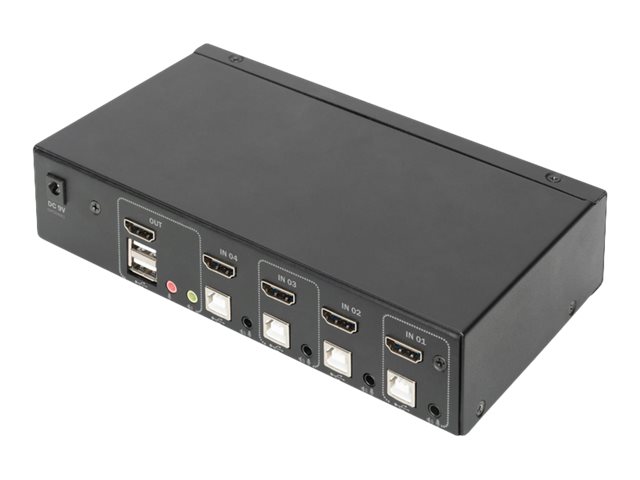 KVM Switch 4Port Single Display Desktop