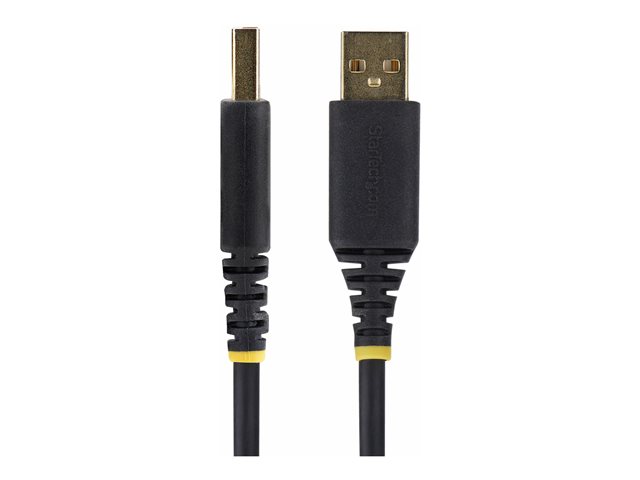 StarTech.com 3ft (1m) USB to Serial Adapter Cable, Interchangeable DB9 Screws/Nuts, COM Retention, USB-A to DB9 RS232, FTDI IC, Level-4 ESD Protection, Windows/macOS/ChromeOS/Linux - Rugged TPE Construction (1P3FFCB-USB-SERIAL) - USB / serial cable -
