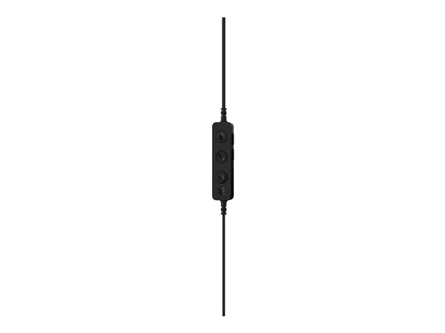 EPOS IMPACT 100 Series - Headset - on-ear - wired - USB-A, USB-C - black - Certified for Microsoft Teams