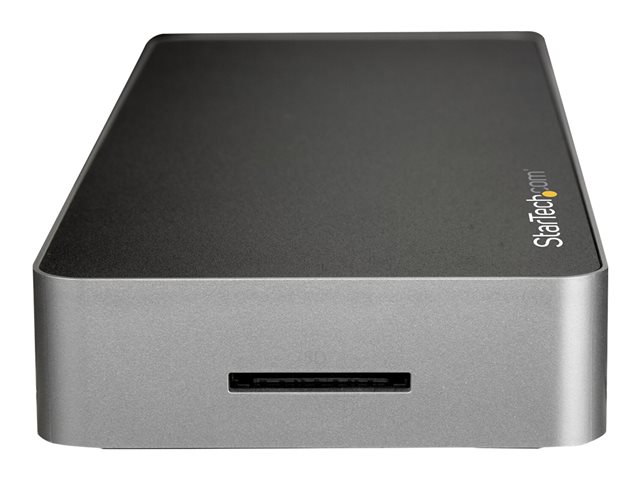 StarTech.com USB C Dock, Dual Monitor HDMI & DisplayPort 4K 30Hz, USB Type-C Laptop Docking Station 60W Power Delivery (PD), SD, 4-port USB-A 3.0 Hub, GbE, Audio, Thunderbolt 3 Compatible - USB 3.1 Gen 1 Dock (DK30CHDPPDUE) - Docking station - USB-C - HDMI, DP - 1GbE - 60 Watt