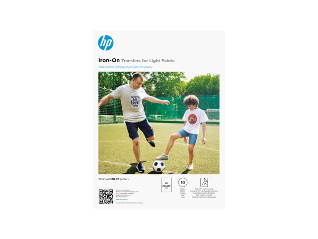 HP - Light Fabric A4 (210 x 297 mm) 10 label(s) iron-on transfers