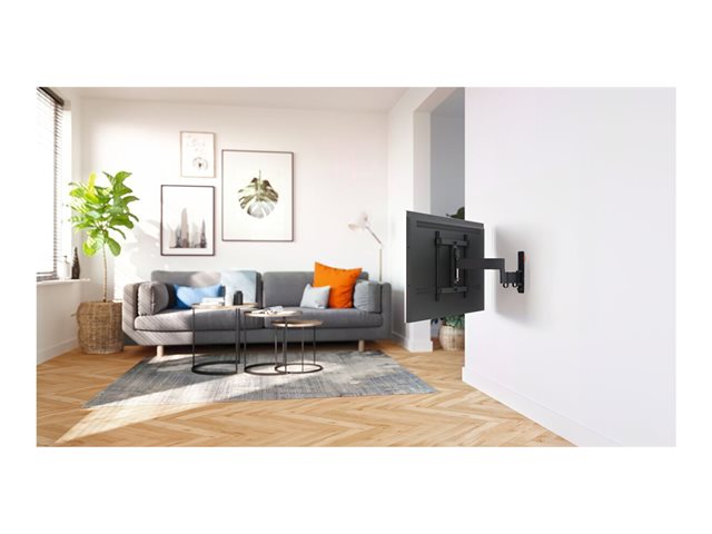 Vogel's Comfort TVM 3445 - Mounting kit (bracket) - full-motion - for flat panel - steel, hardened plastic - black - screen size: 32\"-65\" - wall-mountable