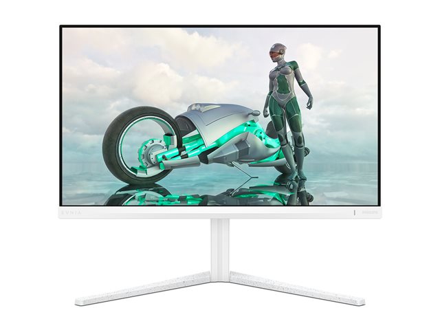 Philips Evnia 3000 24M2N3201A - LED monitor - gaming - 24\" (23.8\" viewable) - 1920 x 1080 Full HD (1080p) @ 180 Hz - Fast IPS - 300 cd/m² - 1000:1 - HDR10 - 0.5 ms - 2xHDMI, DisplayPort - speakers - white