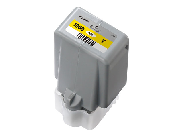 Canon PFI-1000 Y - 80 ml - yellow - original - ink tank - for imagePROGRAF PRO-1000
