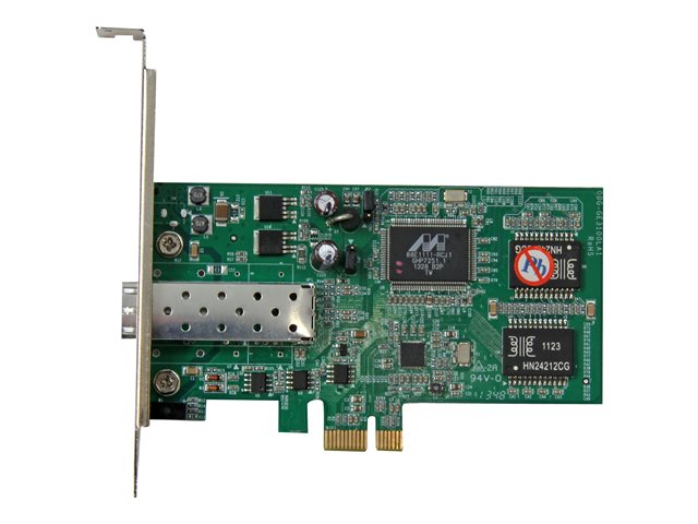 StarTech.com PCI Express Gigabit Ethernet Fiber Network Card w/ Open SFP - PCIe GbE SFP Network Card Adapter NIC - Fiber Optic SFP Adapter (PEX1000SFP2) - Network adapter - PCIe low profile - 1GbE - 1000Base-LX, 1000Base-SX - for P/N: GLCLHSMDSTTA, GLCSXMMDST, GLCSXMMDSTT, GLCTEST, MASFP1GBTXST, SFP1GELXST