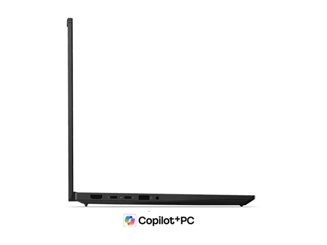 Lenovo ThinkPad E14 Gen 7 21U2 - Copilot+ PC - 180-degree hinge design - Intel Core Ultra 5 - 226V / up to 4.5 GHz - Win 11 Pro - Arc Graphics 130V - 16 GB RAM - 512 GB SSD TCG Opal Encryption 2, NVMe - 14\" IPS 1920 x 1200 - Gigabit Ethernet - Wi-Fi 6E, Bluetooth - black - kbd: Belgium - with 2 Years Lenovo Depot Support, CO2 Offset 0.5 ton (2nd Gen)