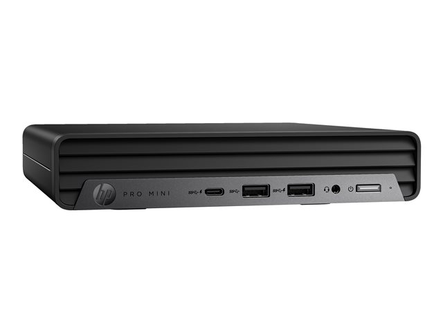 HP Pro 400 G9 - Mini - Core i5 12500T / up to 4.4 GHz - RAM 16 GB - SSD 512 GB - NVMe - UHD Graphics 770 - Gigabit Ethernet, IEEE 802.11ax (Wi-Fi 6E), Bluetooth Dual-Mode - 802.11a/b/g/n/ac/ax (Wi-Fi 6E), Bluetooth 5.3 wireless card - Win 11 Pro - monitor: none - promo - Smart Buy - with HP 2 years Next Business Day Onsite Hardware Support for Desktops