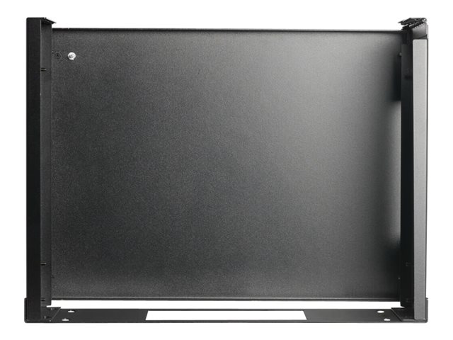 Tripp Lite 4U Wall-Mount Bracket with Shelf for Small Switches and Patch Panels, Hinged - Rack mount shelf - hinged - wall mountable - black - 4U - 19\"