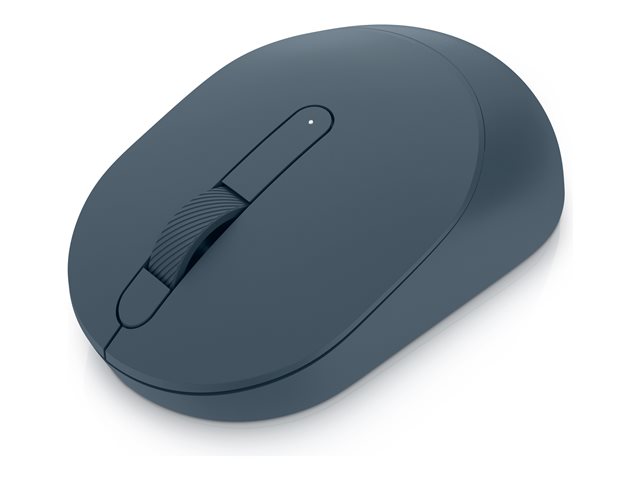 Dell MS3320W - Mouse - optical LED - 3 buttons - wireless - 2.4 GHz, Bluetooth 5.0 - USB wireless receiver - midnight green - with 3 years Advanced Exchange Service