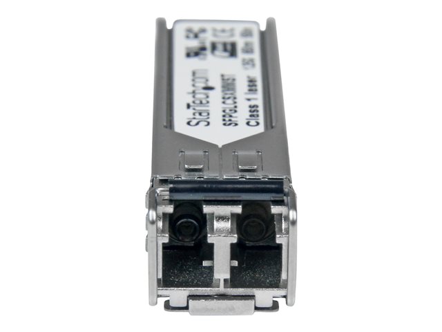 StarTech.com Cisco GLC-SX-MM Compatible SFP Module, 1000BASE-SX, 1GbE Multimode Fiber MMF Optic Transceiver, 1GE Gigabit Ethernet SFP, LC 550m, 850nm DDM, Cisco IE3200, IE3300, ME1200 - Lifetime Warranty (GLCSXMM10PST) - SFP (mini-GBIC) transceiver module (equivalent to: Cisco GLC-SX-MM) - 1GbE - 1000Base-SX - LC multi-mode - up to 550 m - 850 nm (pack of 10)