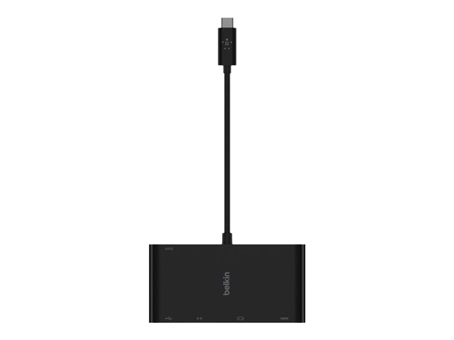 USB-C Multimedia + Charge Adaptr 100W PD