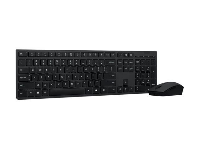 Lenovo Professional Wireless Rechargeable Combo Keyboard and Mouse-Swiss French/German