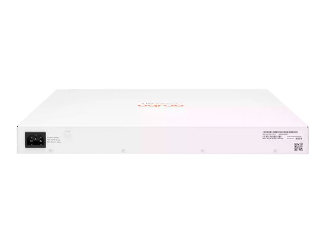 HPE Networking Instant On 1830 48G 24p Class4 PoE 4SFP 370W Switch - Switch - smart - 24 x 10/100/1000 + 24 x 10/100/1000 (PoE+) + 4 x Gigabit SFP - desktop, rack-mountable - PoE+ (370 W)