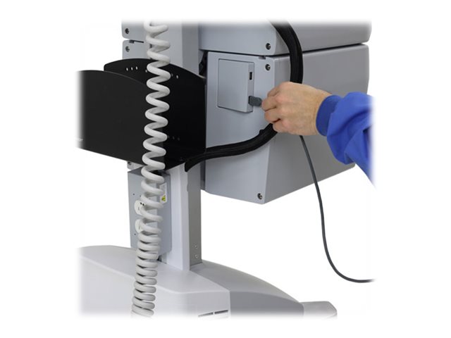 Ergotron StyleView Telemedicine Bin - Mounting component (bracket, bin) - grey
