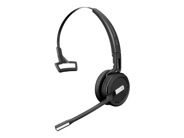 EPOS IMPACT SDW 5011 - 5000 Series - headset - on-ear - convertible - DECT - wireless - USB - black - Certified for Skype for Business, Optimised for UC