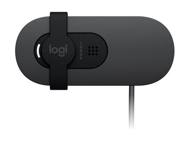 Logitech BRIO 100 - Webcam - colour - 2 MP - 1920 x 1080 - 1080p, 720p - audio - USB