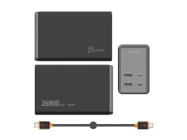 26800MAH PD 100W 4-PORT POWER BANK