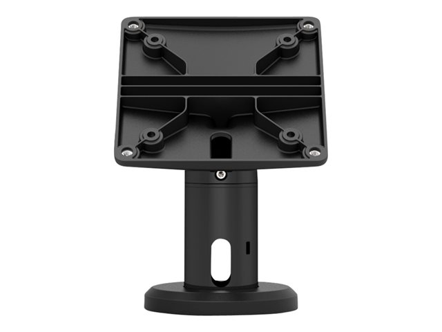 Compulocks VESA Tilting Kiosk Stand 4\" with Cable Management - Stand - for tablet - black - mounting interface: 100 x 100 mm - pole mount